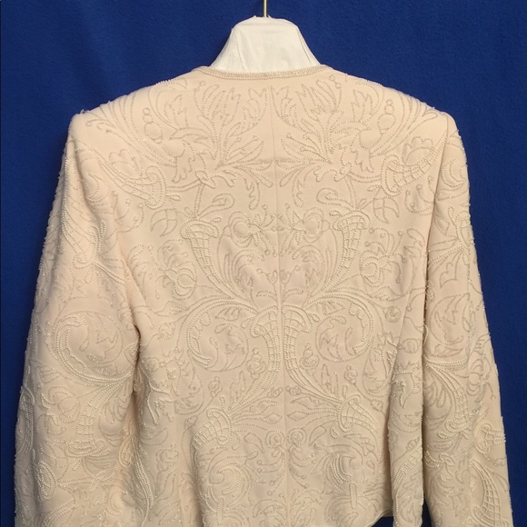 Beaded Albert Nipon Vintage Evening Jacket - Picture 3 of 8